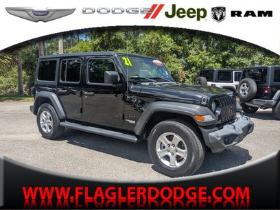 Certified 2021 Jeep Wrangler Unlimited Sport