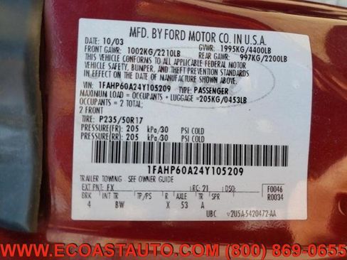 Used 2004 Ford Thunderbird Deluxe image 11