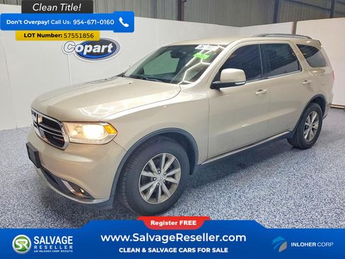 Used 2014 Dodge Durango Limited w/ Nav & Power Liftgate Group RWD image 1