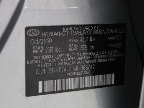 Used 2021 Hyundai Sonata SEL Plus w/ Tech Package FWD image 36