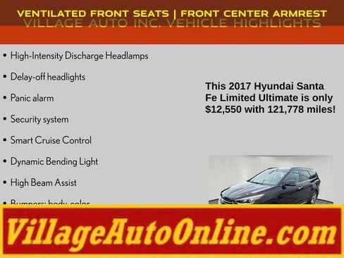 Used 2017 Hyundai Santa Fe Limited AWD/4WD image 24