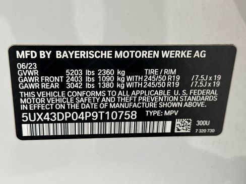 Used 2023 BMW X3 sDrive30i w/ Convenience Package RWD image 28
