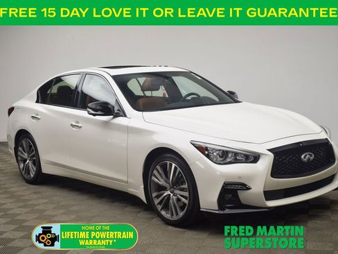 Used 2024 INFINITI Q50 Sensory image 1