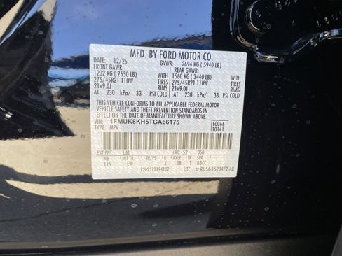 New 2026 Ford Explorer ST-Line w/ ST-Line Street Pack image 38