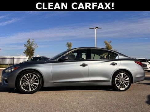 Certified 2019 INFINITI Q50 Luxe w/ Essential Package (3.0T Luxe) image 2