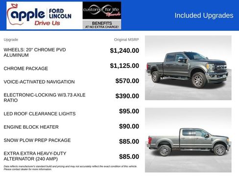 Used 2017 Ford F250 Lariat w/ Chrome Package AWD/4WD image 4