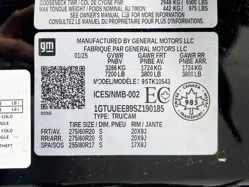 Used 2025 GMC Sierra 1500 AT4 w/ AT4 Preferred Package image 27