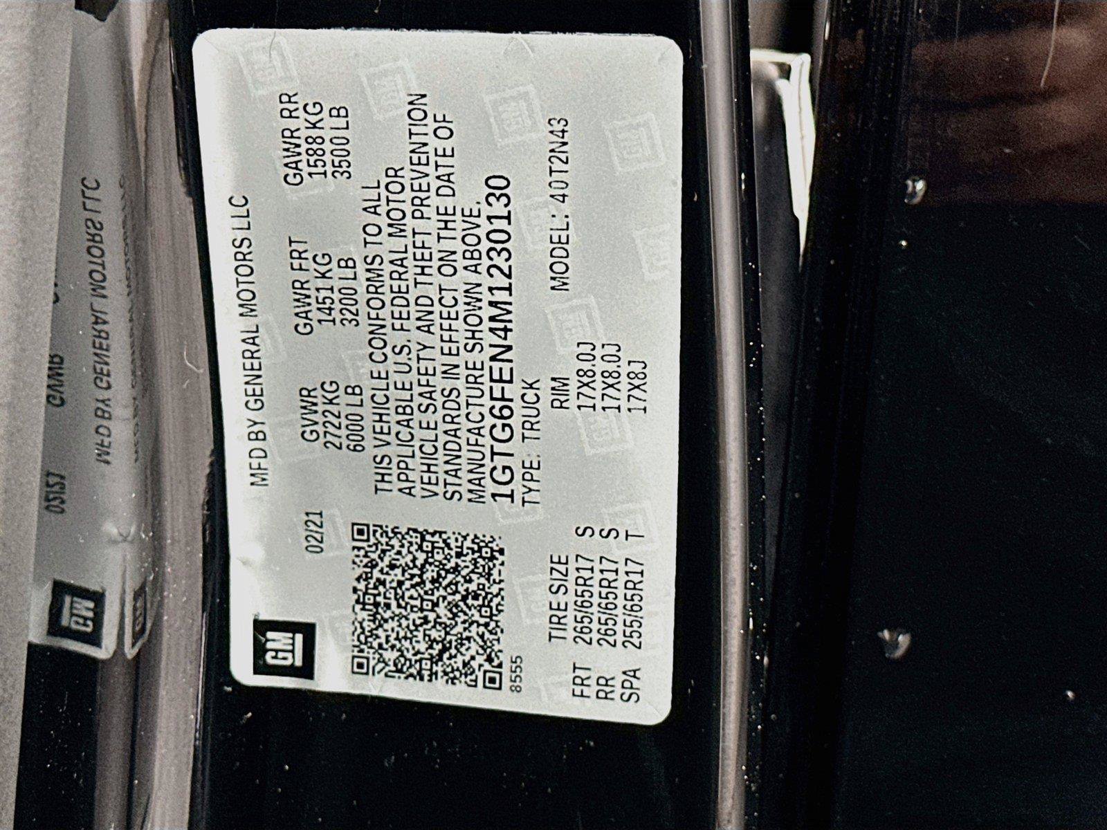 Used 2021 GMC Canyon AT4 w/ Driver Alert Package AWD/4WD image 22