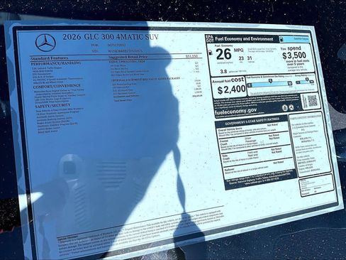 New 2026 Mercedes-Benz GLC 300 GLC 300 image 17