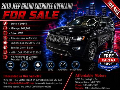 Used 2019 Jeep Grand Cherokee Overland