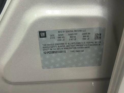 Used 2013 Chevrolet Cruze LT w/ All-Star Edition FWD image 23
