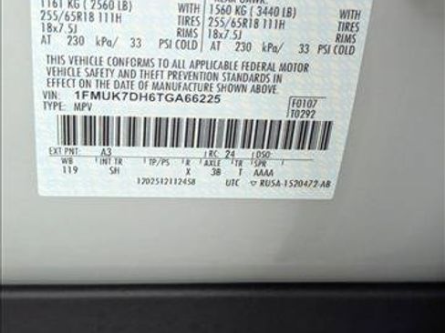 New 2026 Ford Explorer Active w/ Active Comfort Package image 16