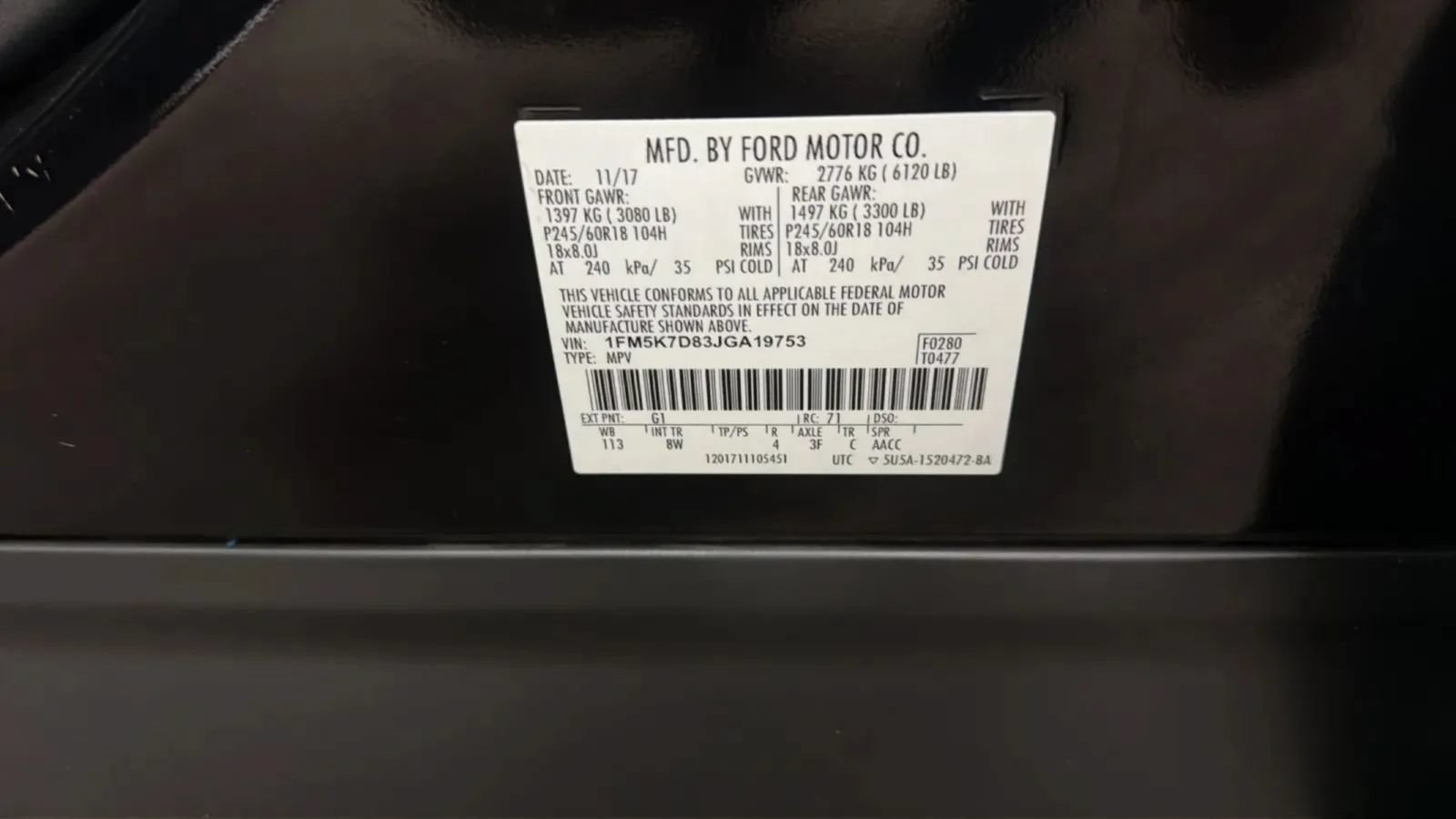 Used 2018 Ford Explorer XLT w/ Equipment Group 201A FWD image 25