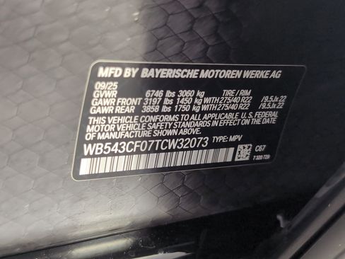 Used 2026 BMW iX xDrive45 w/ M Sport Package image 19