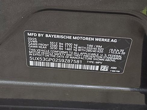 Used 2025 BMW X3 xDrive30i w/ Convenience Package image 33