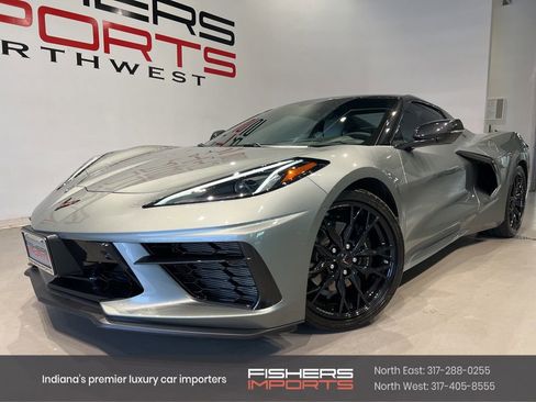 Used 2023 Chevrolet Corvette Stingray w/ Stealth Interior Trim Package image 1