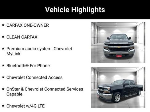 Used 2018 Chevrolet Silverado 1500 LT w/ True North Edition AWD/4WD image 2