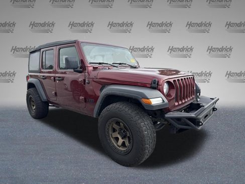 Used 2021 Jeep Wrangler Unlimited Sport image 2