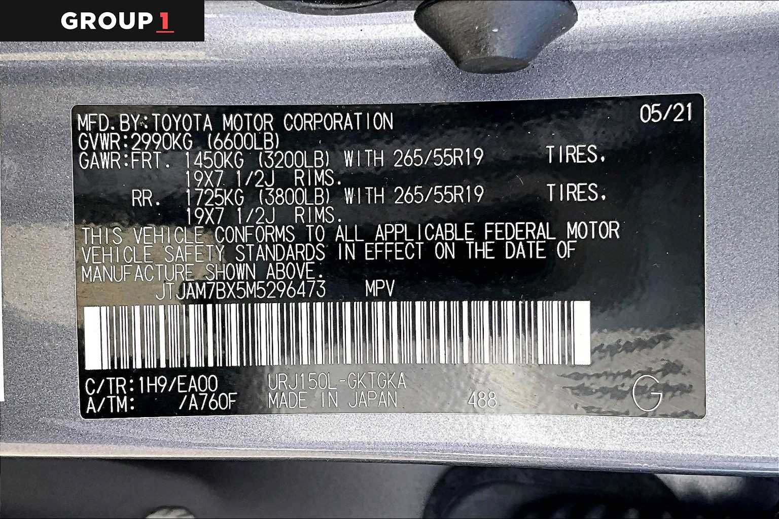 Certified 2021 Lexus GX 460 Premium AWD/4WD image 34