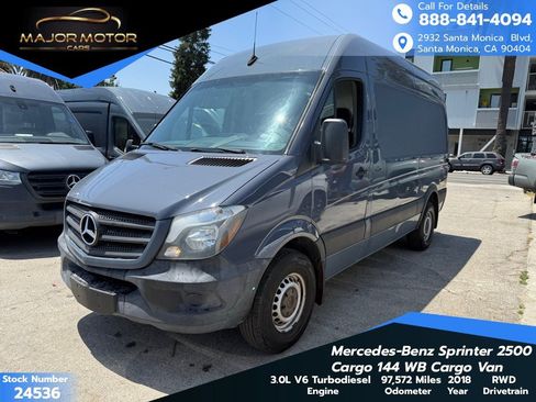Used 2018 Mercedes-Benz Sprinter 144 Cargo image 1