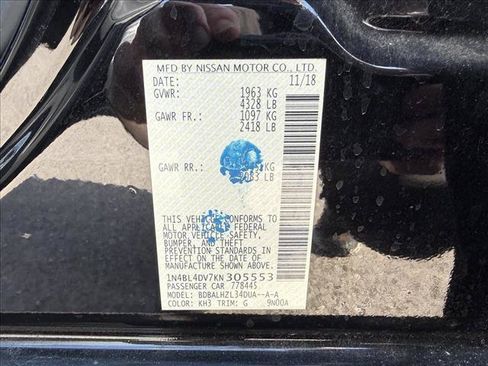 Used 2019 Nissan Altima 2.5 SV FWD image 26