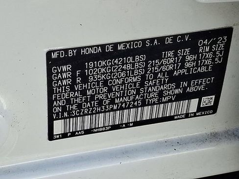 Used 2023 Honda HR-V LX image 29