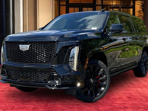 New 2026 Cadillac Escalade ESV V w/ LPO, ONYX Package AWD/4WD image 1