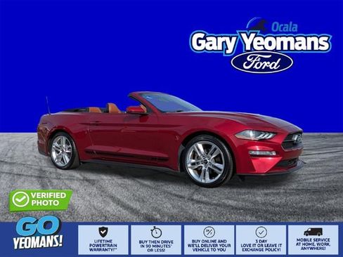 Used 2019 Ford Mustang Premium w/ Pony Package image 1
