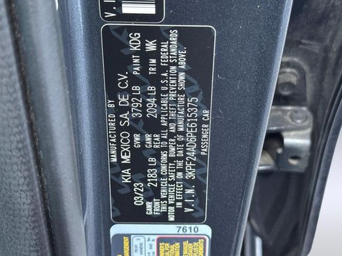 Used 2023 Kia Forte LXS w/ LXS Technology Package FWD image 21