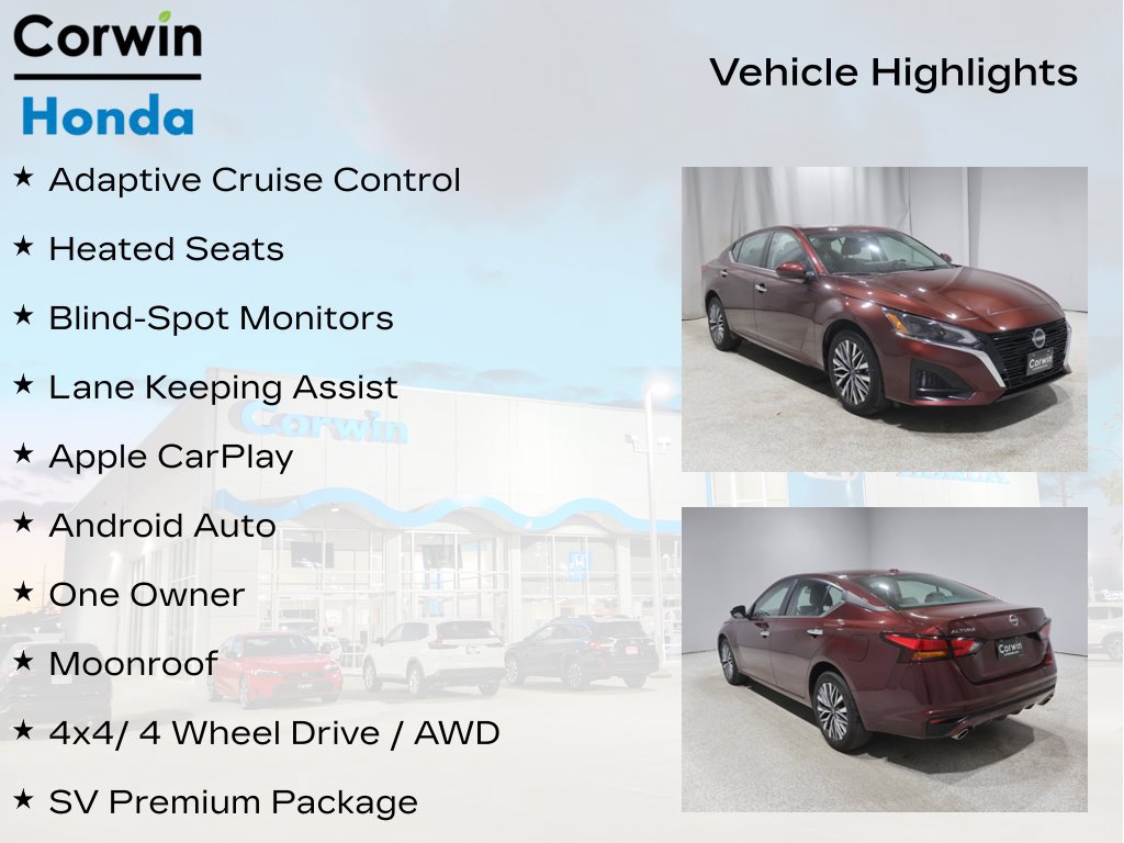 Used 2023 Nissan Altima 2.5 SV w/ SV Premium Package AWD/4WD image 11