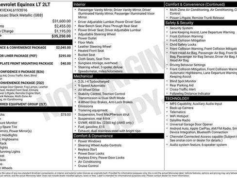 Used 2020 Chevrolet Equinox LT AWD/4WD image 2