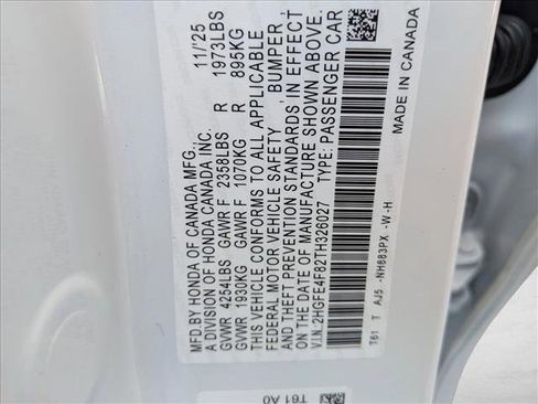 New 2026 Honda Civic Sport Touring image 15