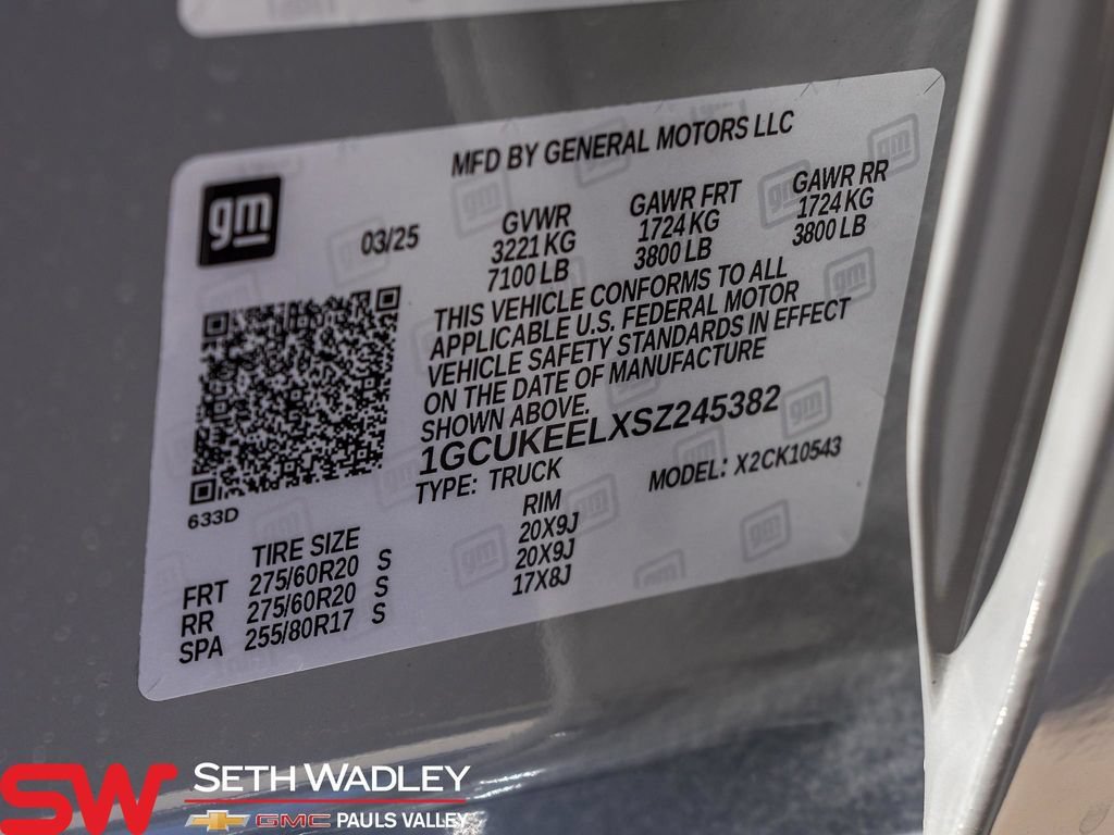 New 2025 Chevrolet Silverado 1500 RST AWD/4WD image 70