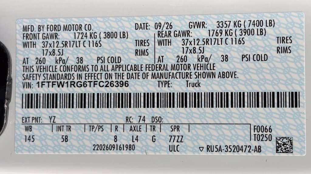 New 2026 Ford F150 Raptor AWD/4WD image 51
