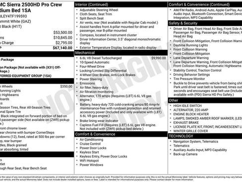 New 2026 GMC Sierra 2500 Pro AWD/4WD image 2
