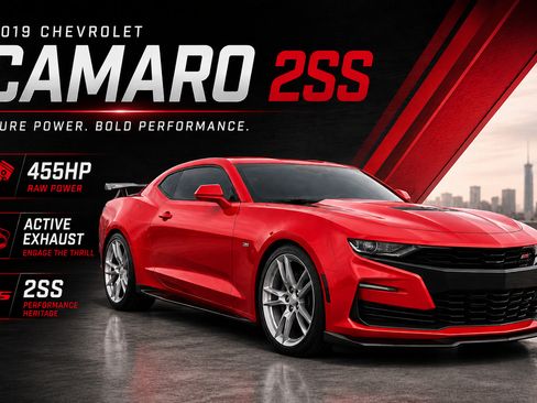 Used 2019 Chevrolet Camaro SS RWD image 1