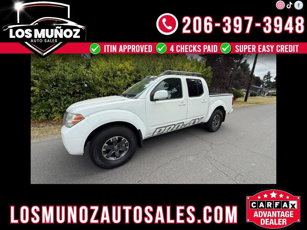 Used 2017 Nissan Frontier 4x4 Crew Cab image 1