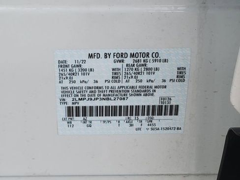 Certified 2022 Lincoln Nautilus Black Label image 15