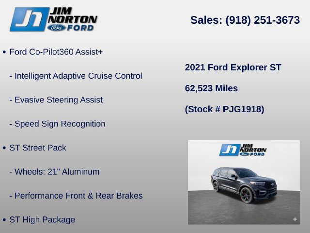 Used 2021 Ford Explorer ST w/ ST Street Pack AWD/4WD image 14
