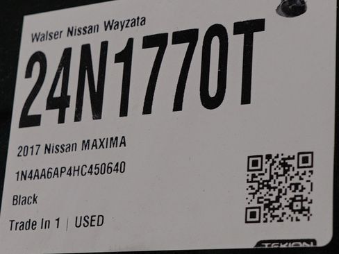 Used 2017 Nissan Maxima 3.5 SL FWD image 30
