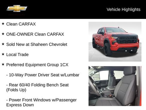 Used 2022 Chevrolet Silverado 1500 Custom w/ LPO, Dark Essentials Package AWD/4WD image 18