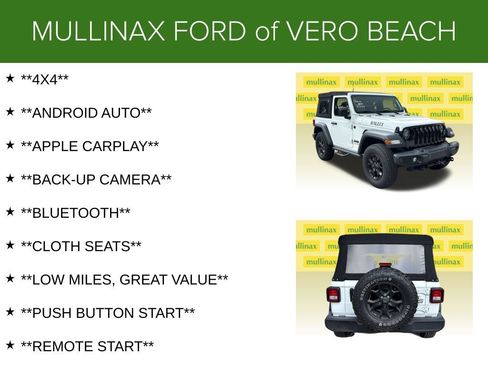 Used 2022 Jeep Wrangler Sport AWD/4WD image 11