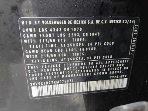 Used 2024 Volkswagen Taos SE image 33