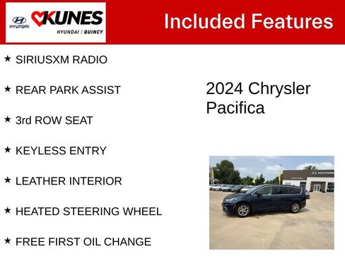 Used 2024 Chrysler Pacifica Limited FWD image 3
