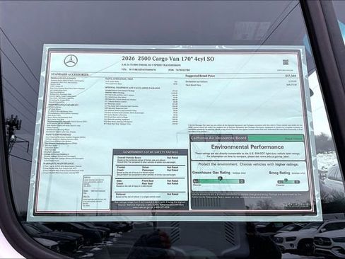New 2026 Mercedes-Benz Sprinter 2500 image 17