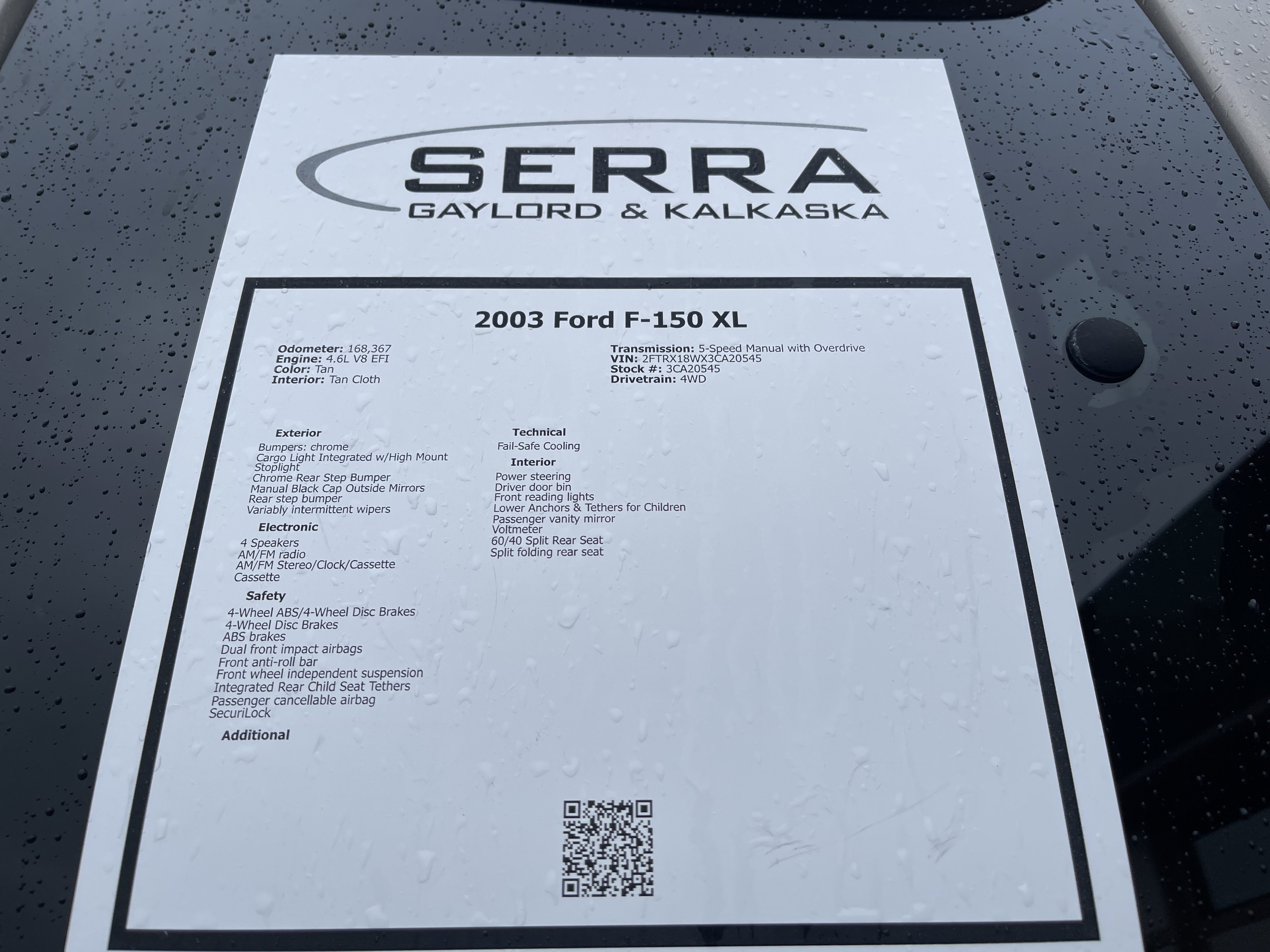 Used 2003 Ford F150 XL AWD/4WD image 26