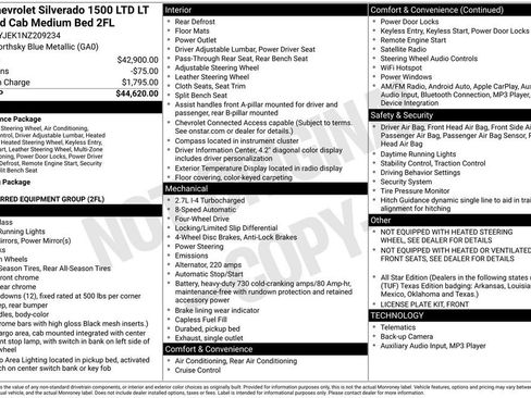 Used 2022 Chevrolet Silverado 1500 LT AWD/4WD image 40