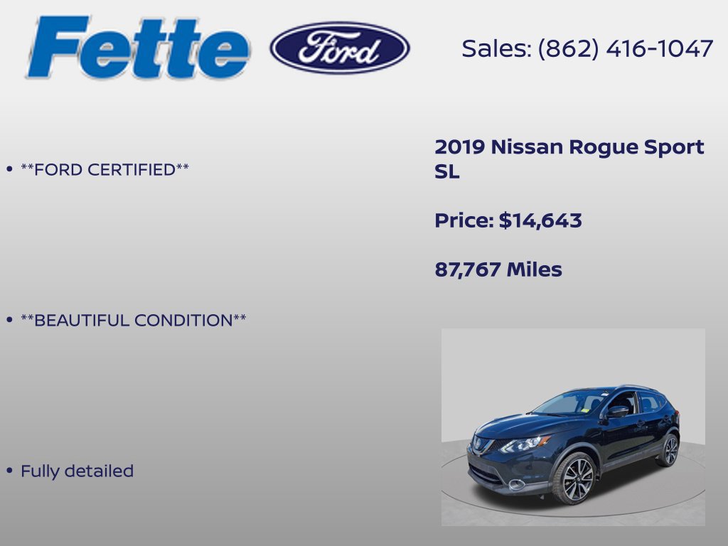 Used 2019 Nissan Rogue Sport SL w/ Premium Package AWD/4WD image 6