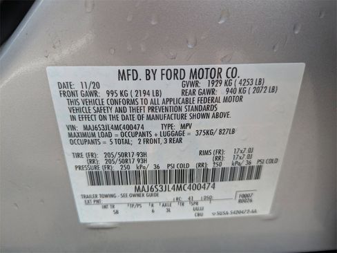 Used 2021 Ford EcoSport SES image 32