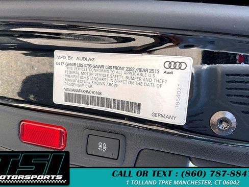 Used 2017 Audi A4 2.0T Premium w/ Convenience Package AWD/4WD image 32